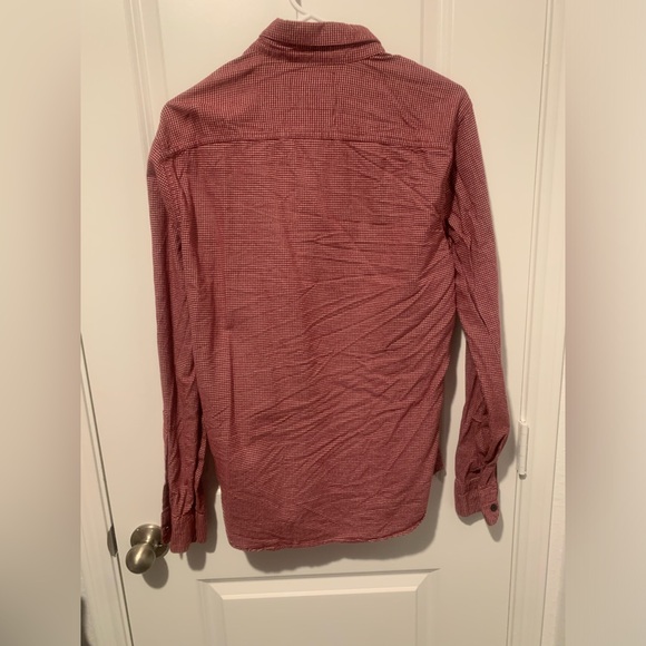 Red Hollister Button Down Shirt - Picture 3 of 3